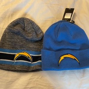 47 Brand Chargers Beanies Lot of 2